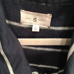 Lou & Grey Tops - Lou & Grey striped cowlneck top Lou & Grey Tops - Lou & Grey striped cowlneck top